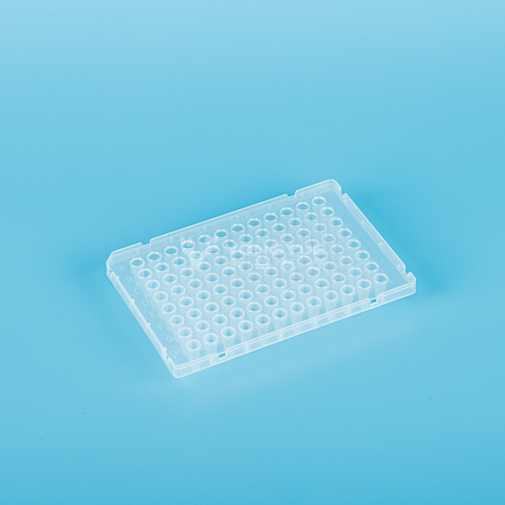 0.1mL 96孔PCR板高裙邊透明