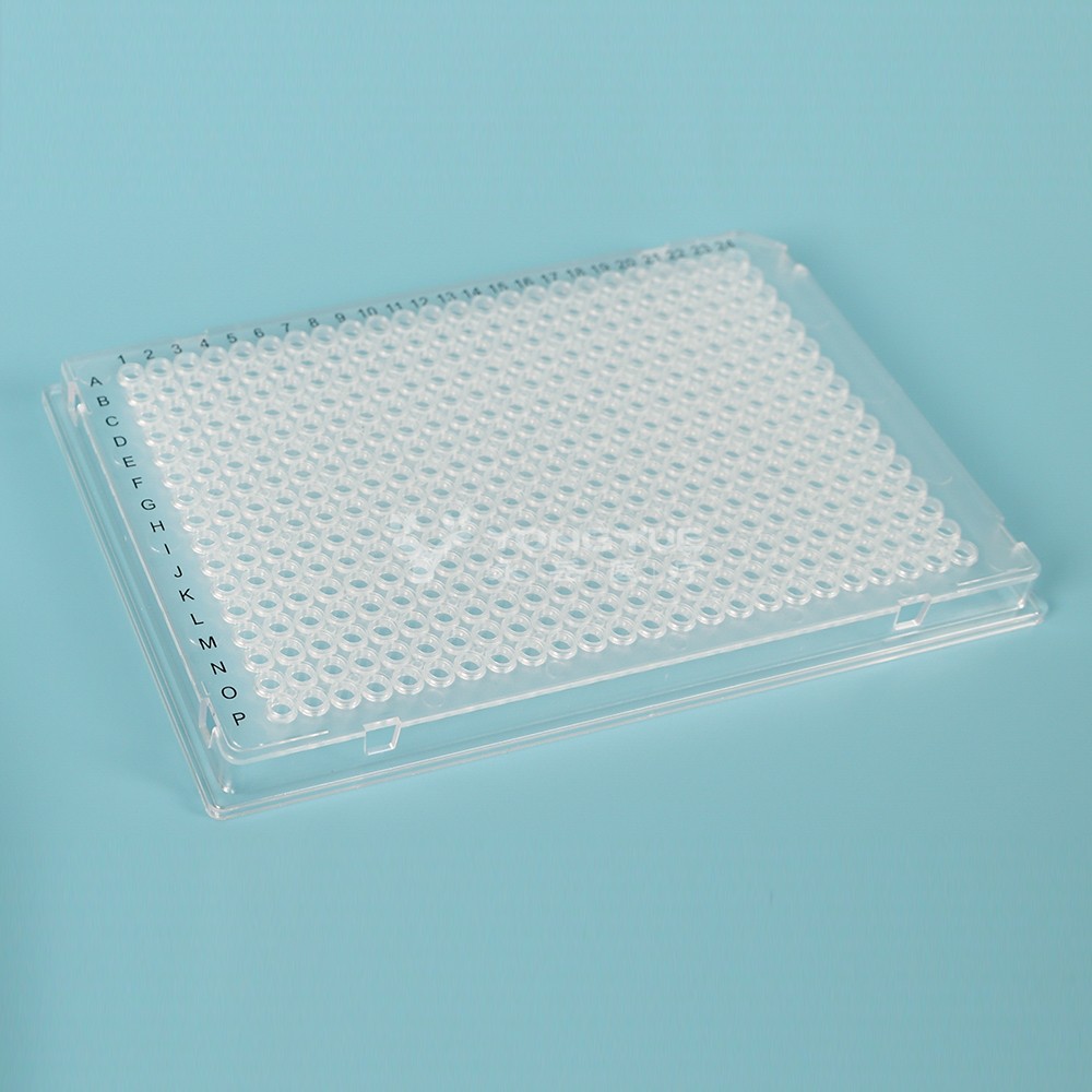 40ul 384孔PCR板 全裙邊 透明