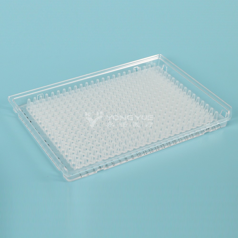 40ul 384孔PCR板 全裙邊 透明